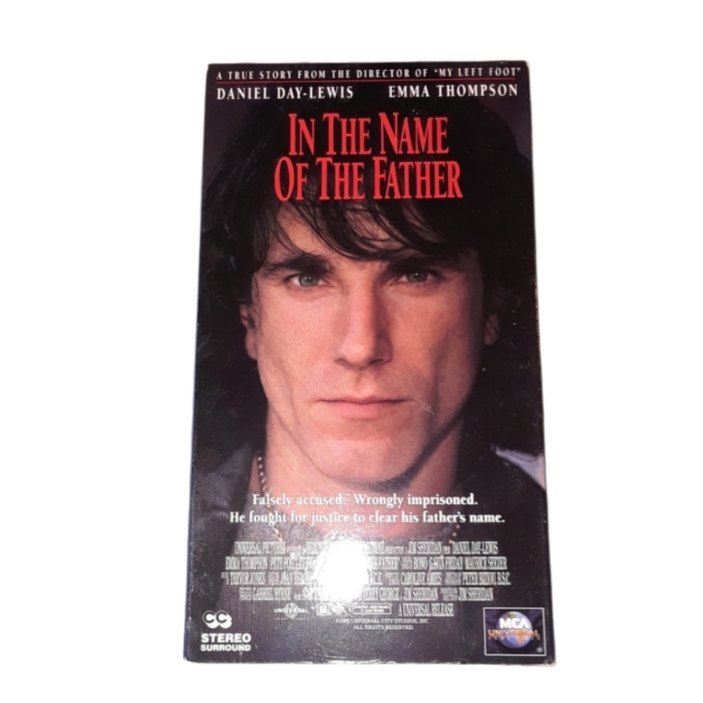 In The Name Of The Father universal 1993 VHS video tape